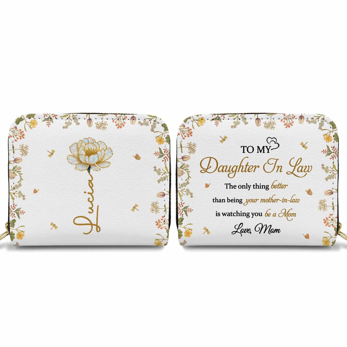 Beautiful Floral Mini Wallet