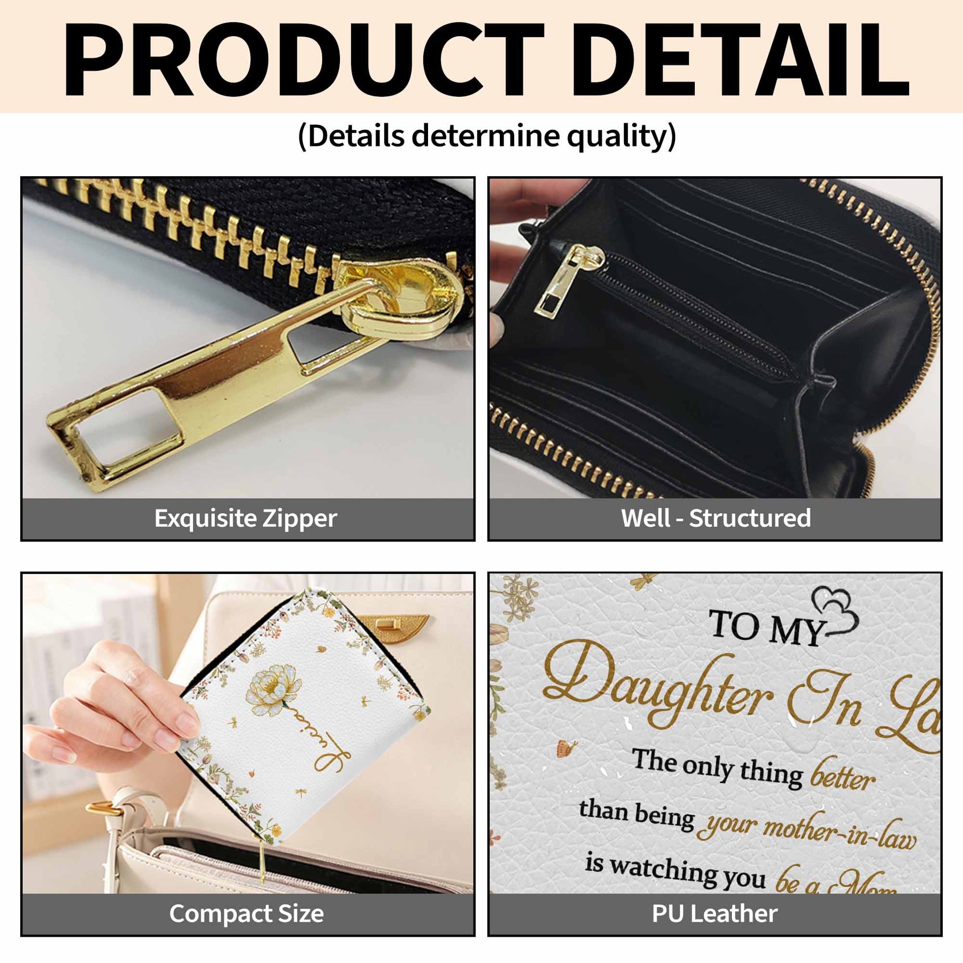 Beautiful Floral Mini Wallet