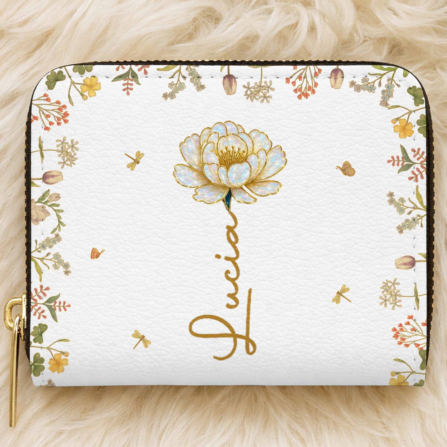 Beautiful Floral Mini Wallet