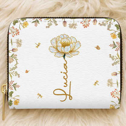 Beautiful Floral Mini Wallet