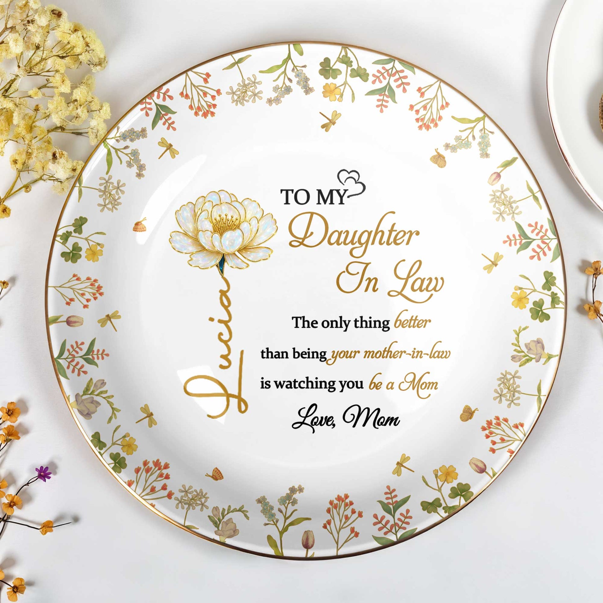 To My Daughter In Law, Love, Flowers