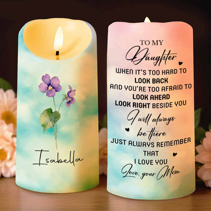 To My Daughter, I Will Always Be There, Flowers