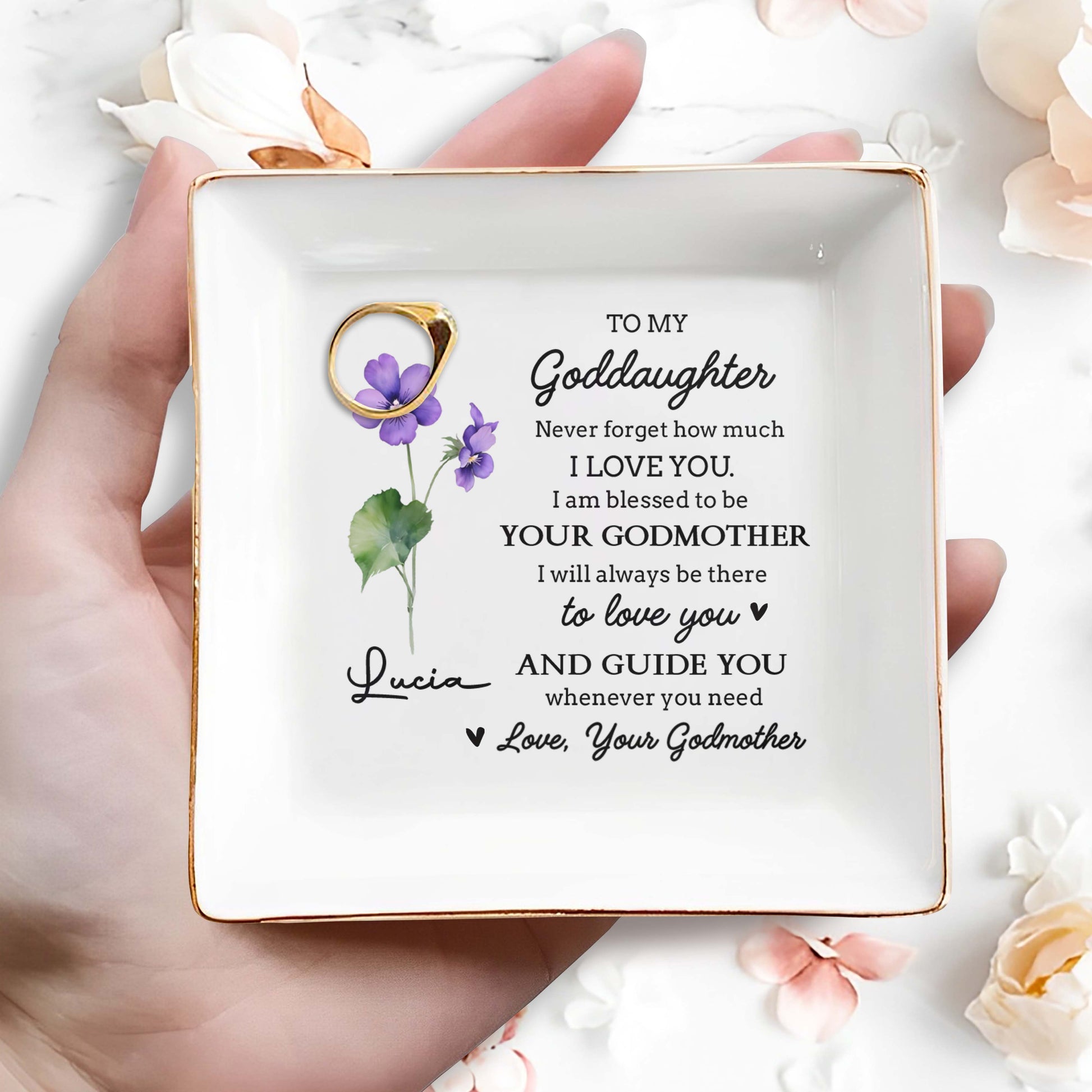 To My Goddaughter Love Blessings From Your Godmother