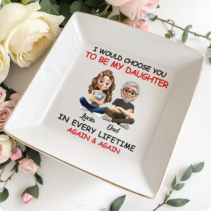 I Would Choose You To Be My Daughter, Cartoon Father and Daughter