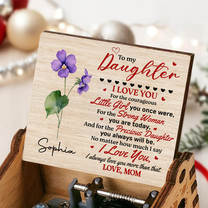 To My Daughter, Love Always, Hearts and Flowers