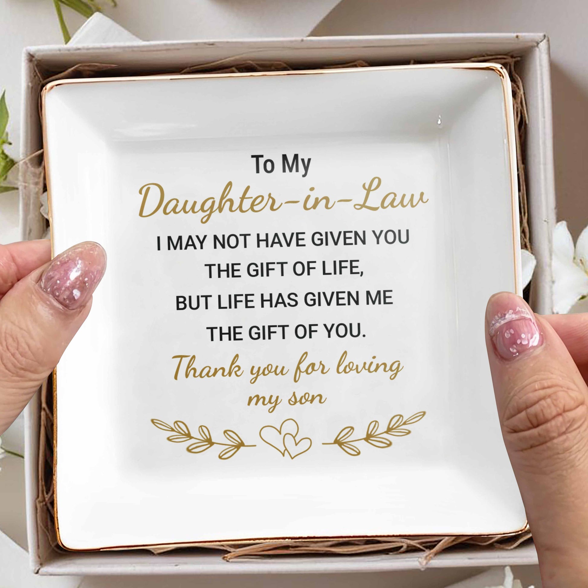 To My Daughter-In-Law, Thank You For Loving My Son