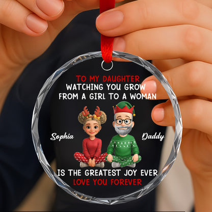 Watching You Grow From a Girl to a Woman, Christmas Love from Father to Daughter
