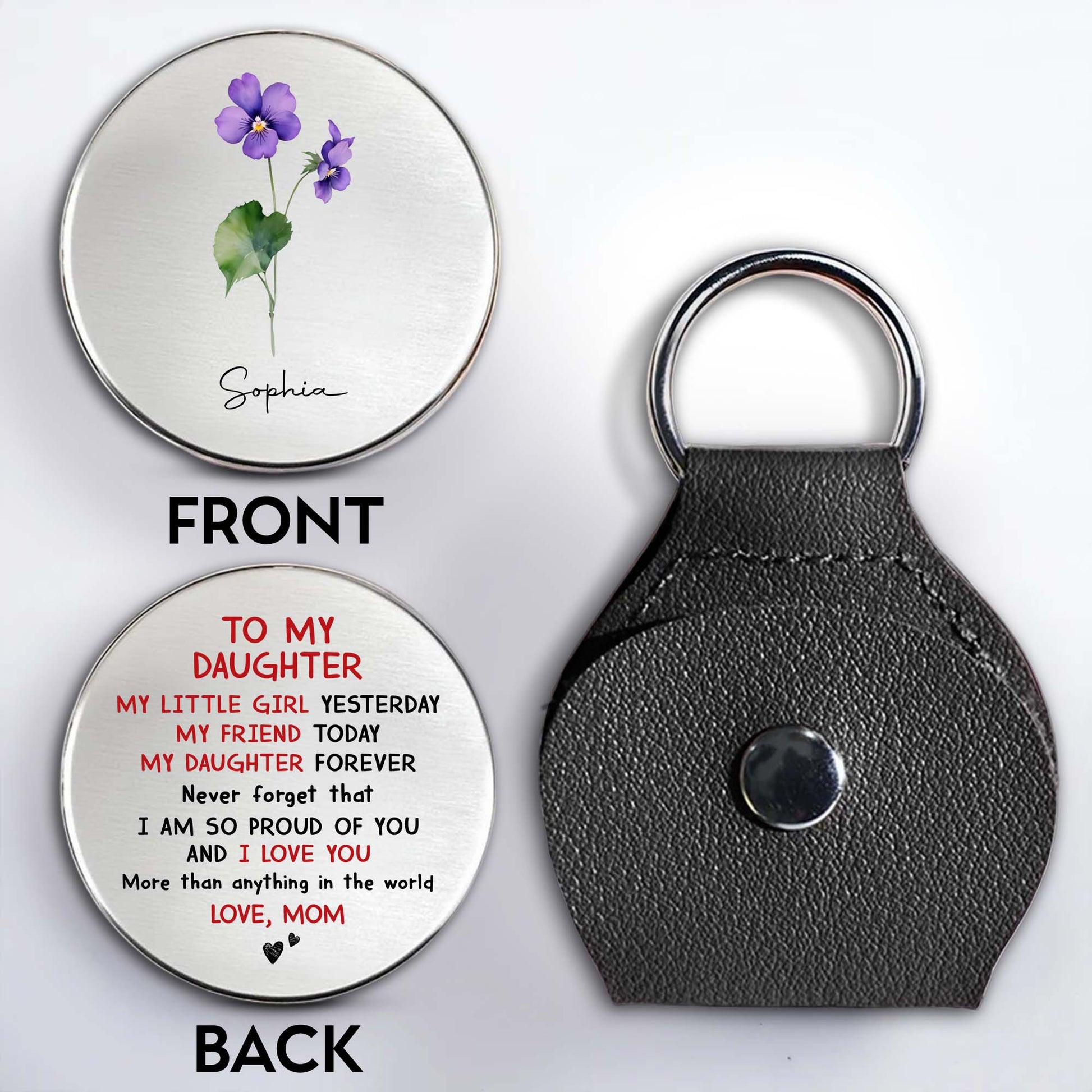 To My Daughter, My Little Girl Yesterday, Pansy Flowers