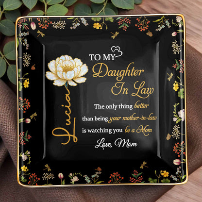 To My Daughter In Law, Love From Mom, Floral Design