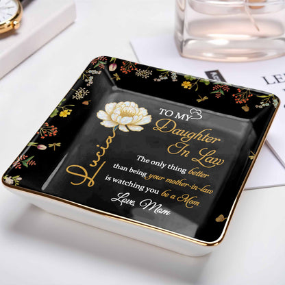 To My Daughter In Law, Love From Mom, Floral Design