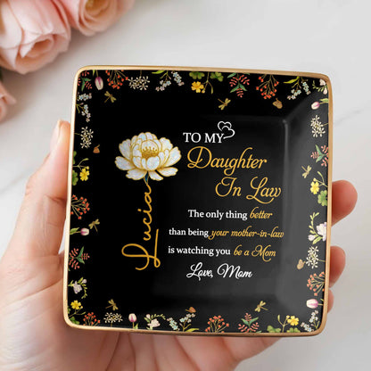 To My Daughter In Law, Love From Mom, Floral Design