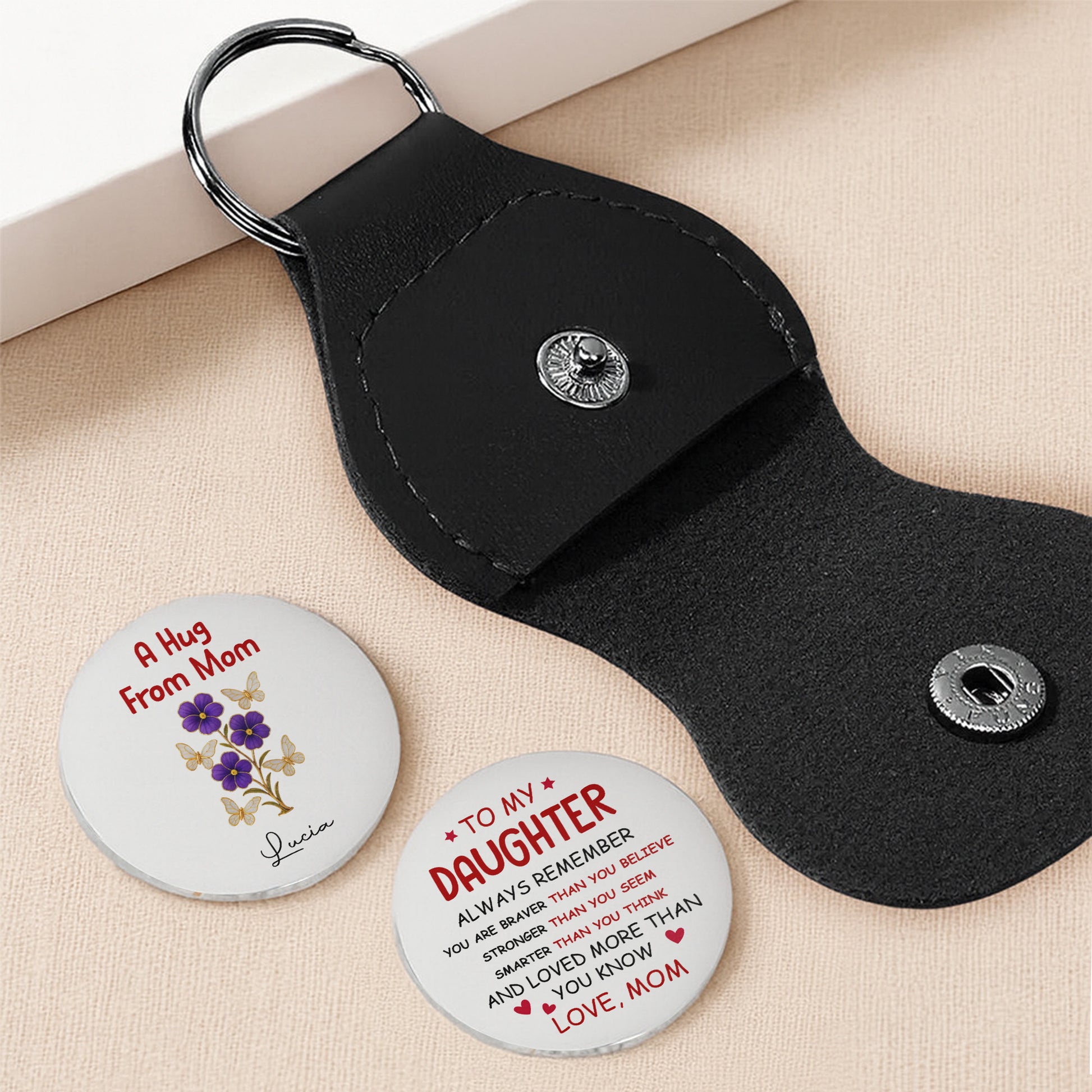 To My Daughter, Always Remember, Flowers and Hearts