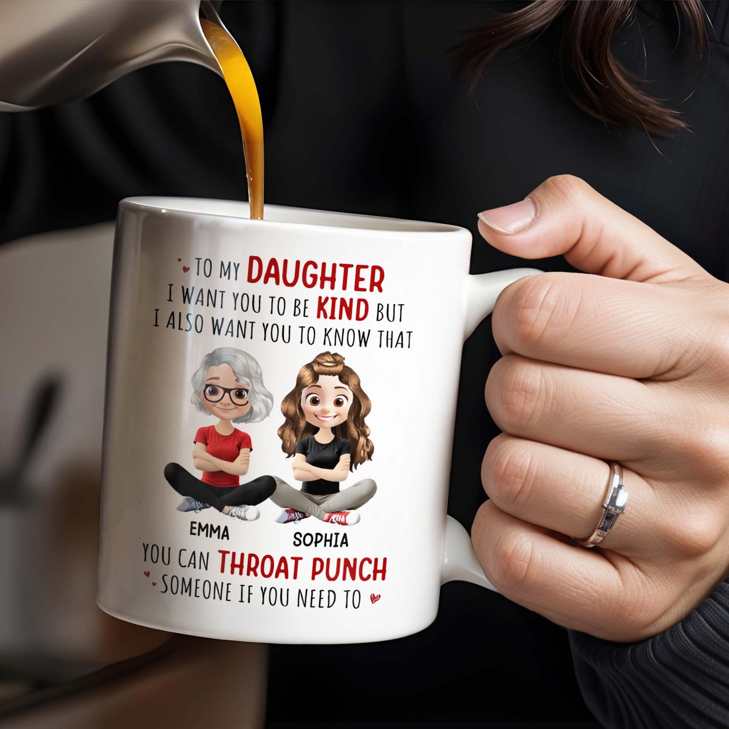 To My Daughter, Be Kind But Throat Punch If Needed