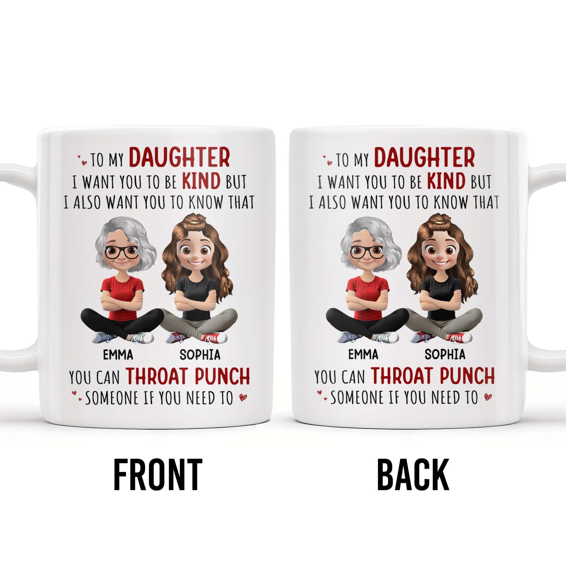 To My Daughter, Be Kind But Throat Punch If Needed