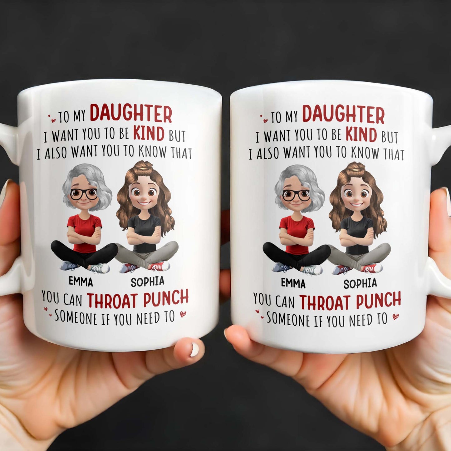 To My Daughter, Be Kind But Throat Punch If Needed