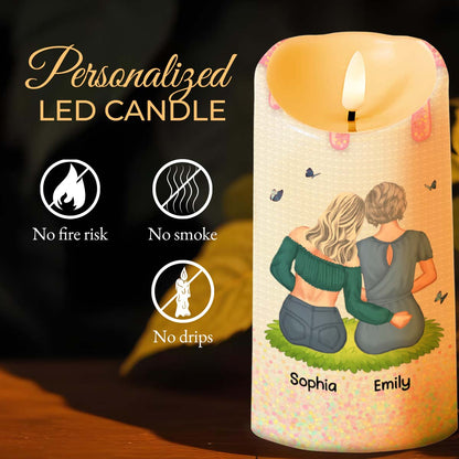 To My Badass Daughter, I Am The Storm Candle