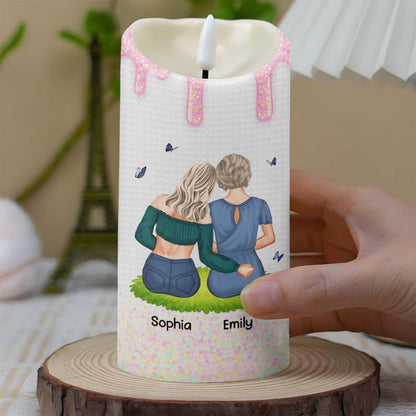 To My Badass Daughter, I Am The Storm Candle