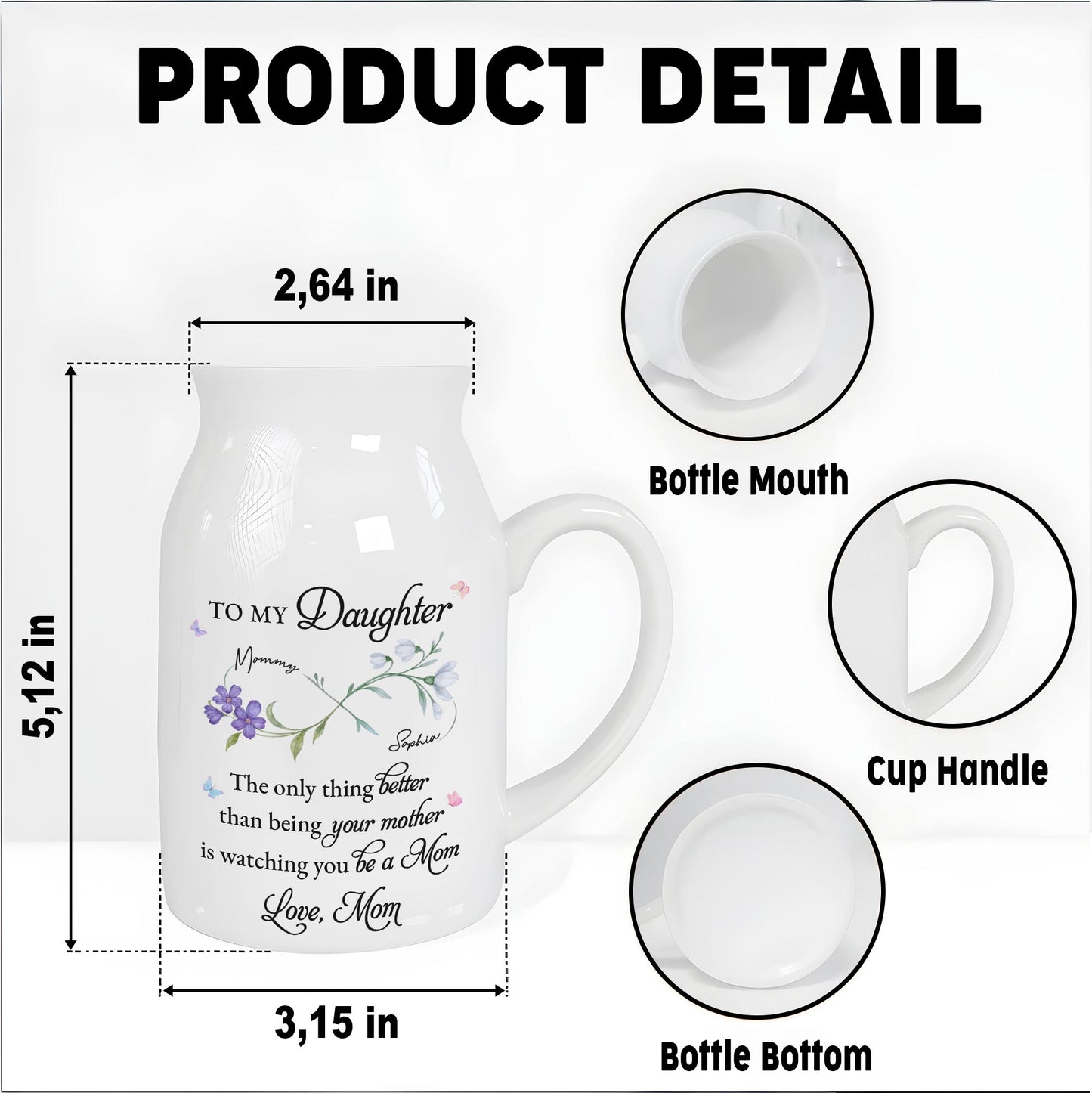 To My Daughter, The Only Thing Better, Flowers