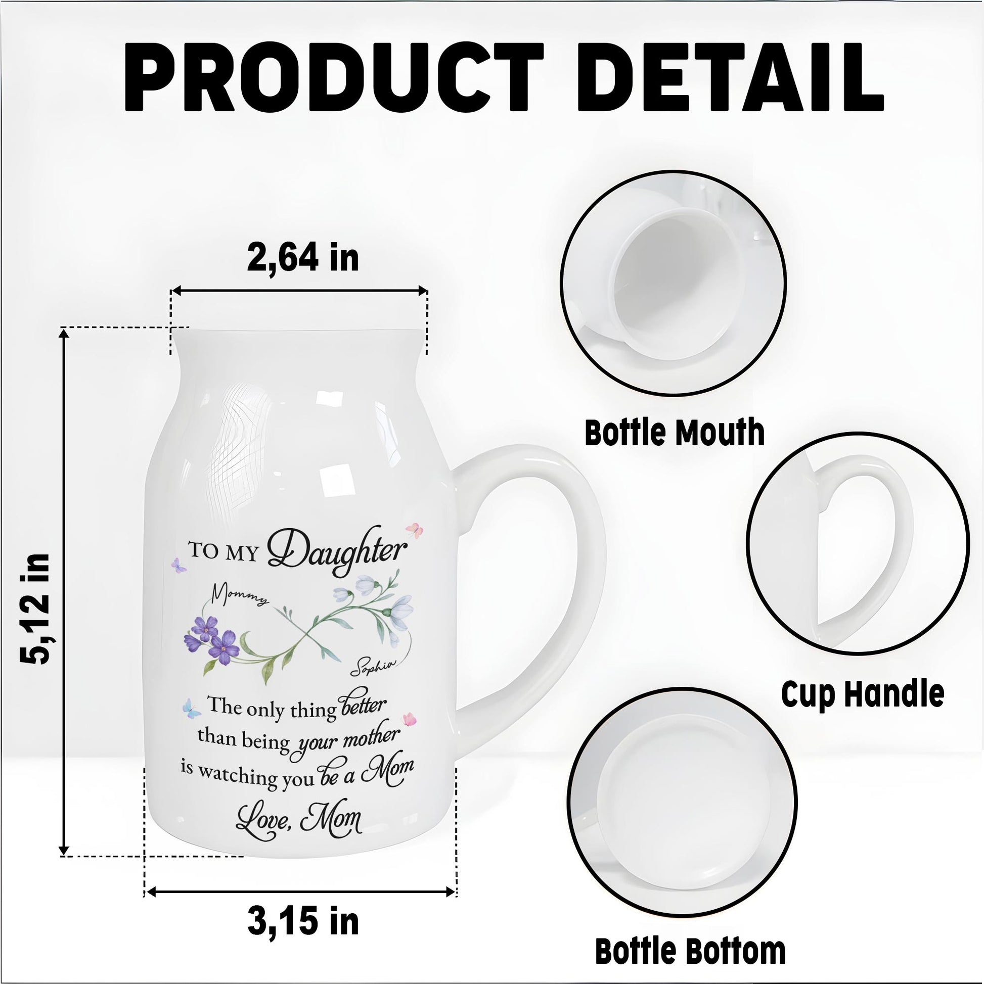 To My Daughter, The Only Thing Better, Flowers