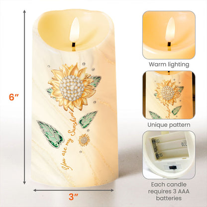 To My Daughter, Believe In Yourself, Sunflower Design