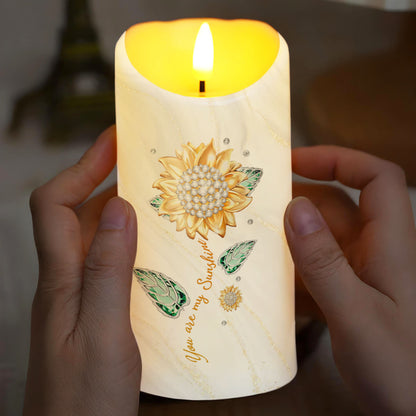 To My Daughter, Believe In Yourself, Sunflower Design