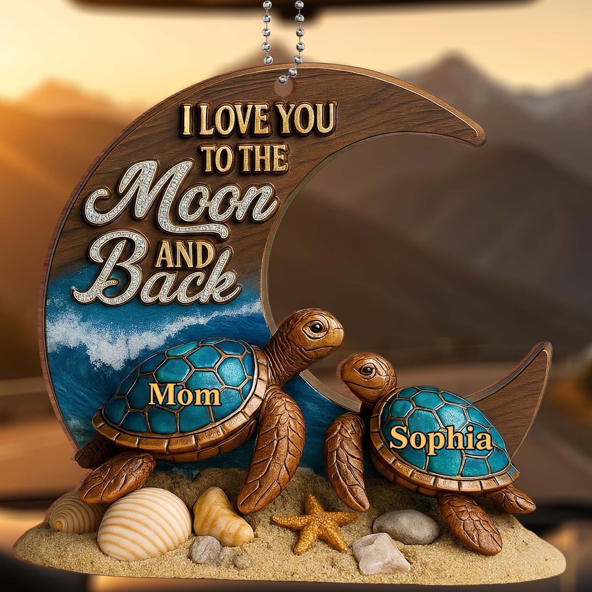 I Love You To The Moon And Back With Turtles