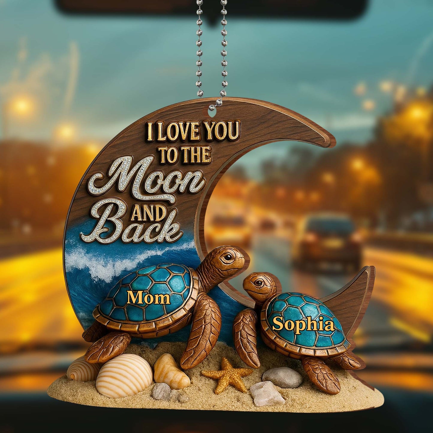 I Love You To The Moon And Back With Turtles