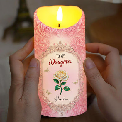 To My Daughter, Adventure on Your Journey, Rose Design