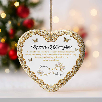 Mother & Daughter, Special Bond, Butterflies And Flowers