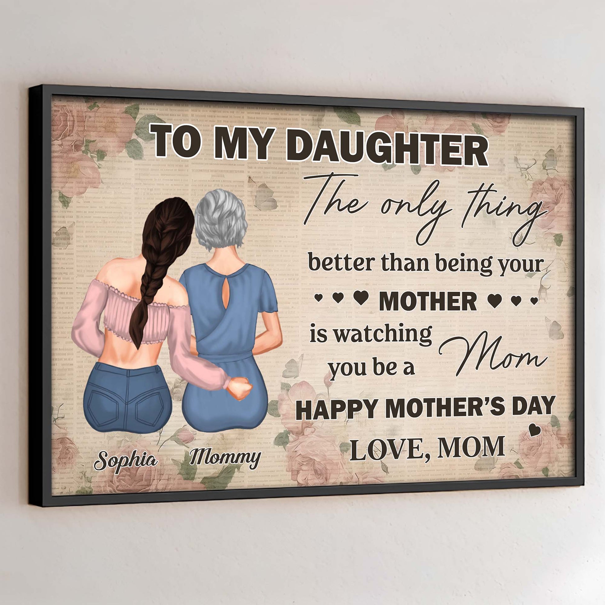 To My Daughter, Love From Mom, Watching You Be A Mom