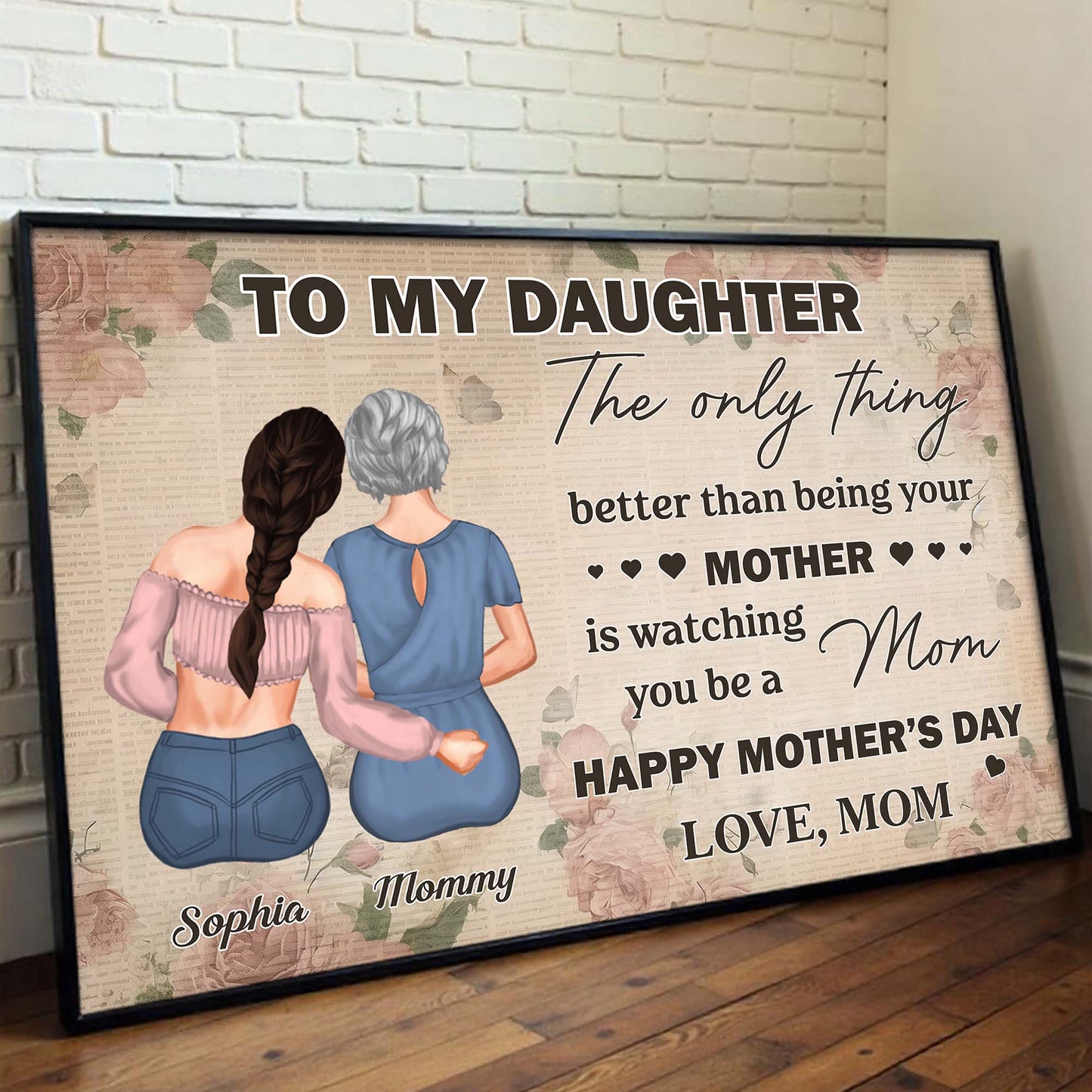 To My Daughter, Love From Mom, Watching You Be A Mom