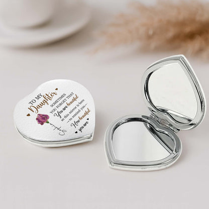 To My Daughter, You Are Beautiful, Heart And Flower