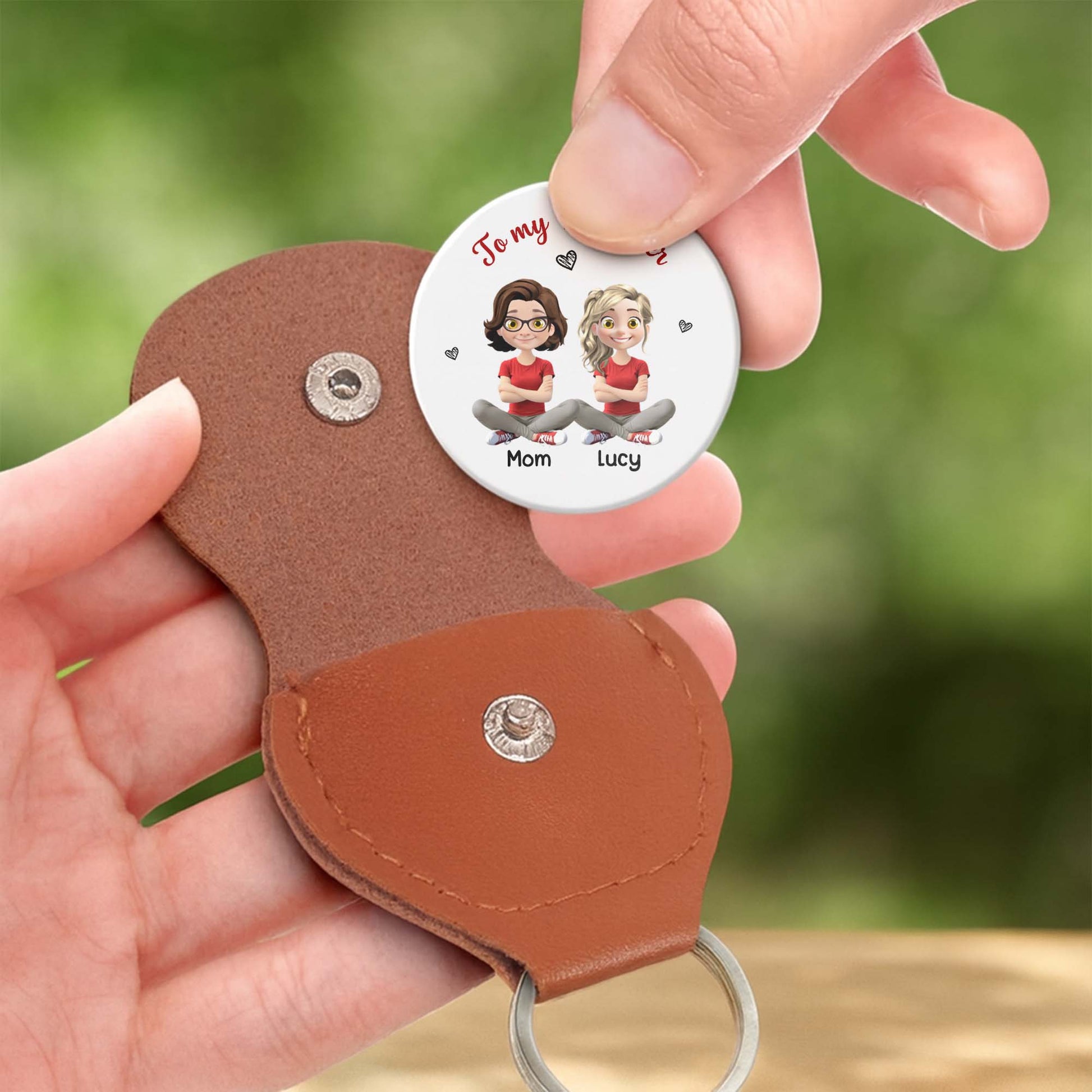 To My Daughter, You Are Loved, Hearts Design