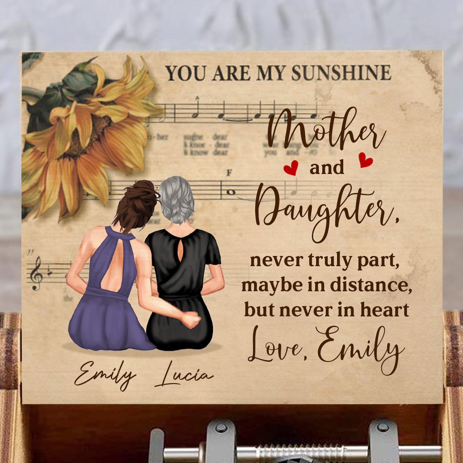 You Are My Sunshine, Mother And Daughter Connection