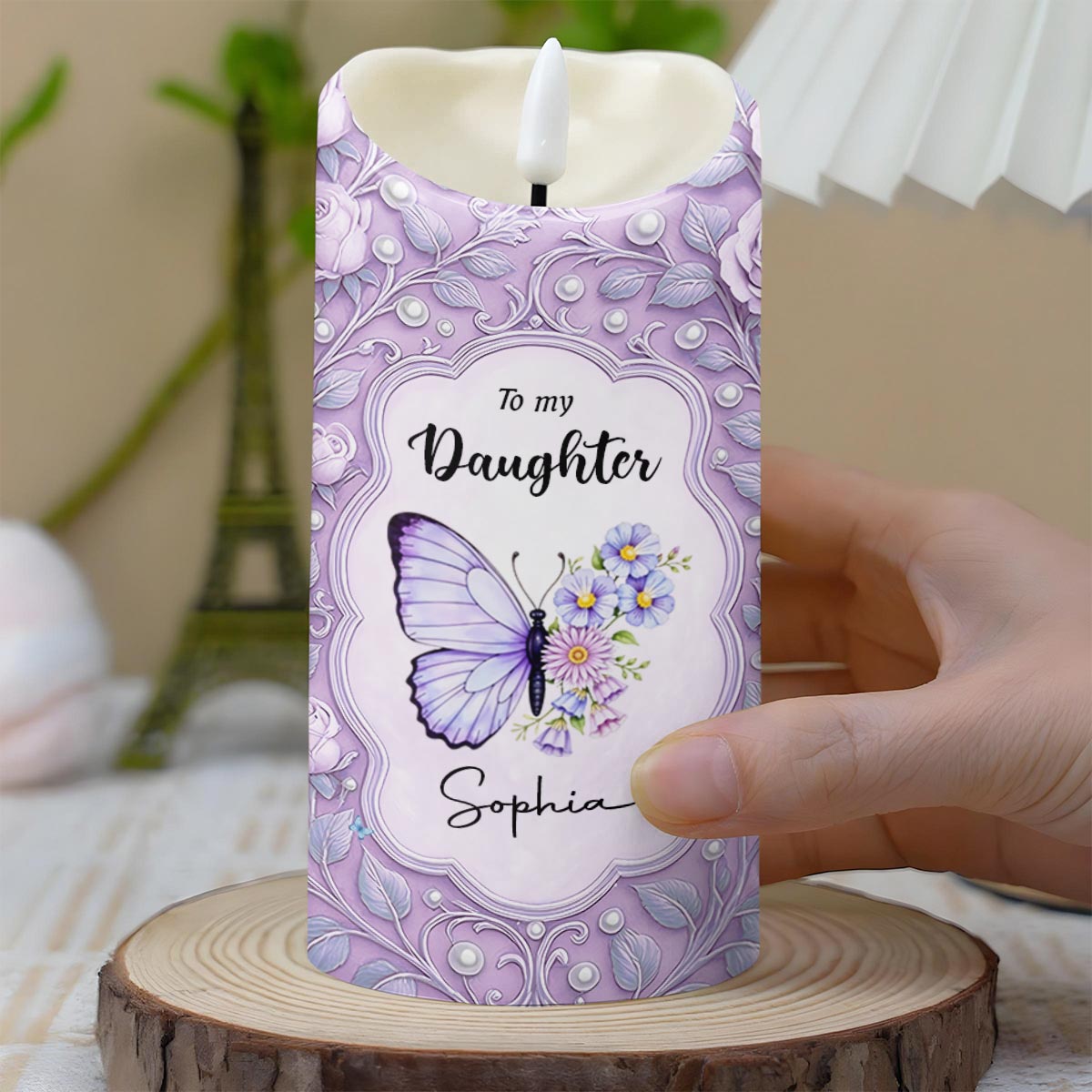 To my Daughter, Love, Support and Butterflies Design