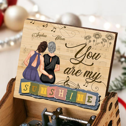 You Are My Sunshine With Women And Flowers