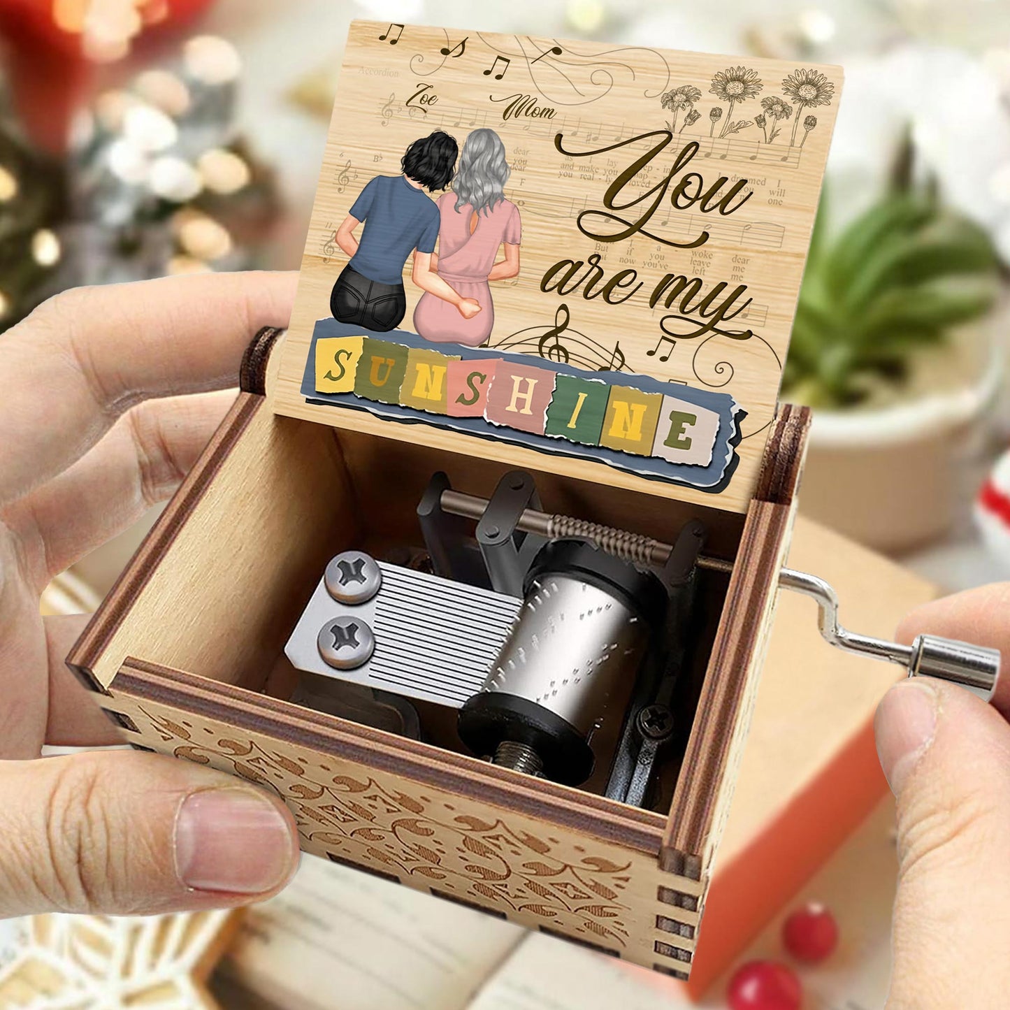 You Are My Sunshine With Women And Flowers