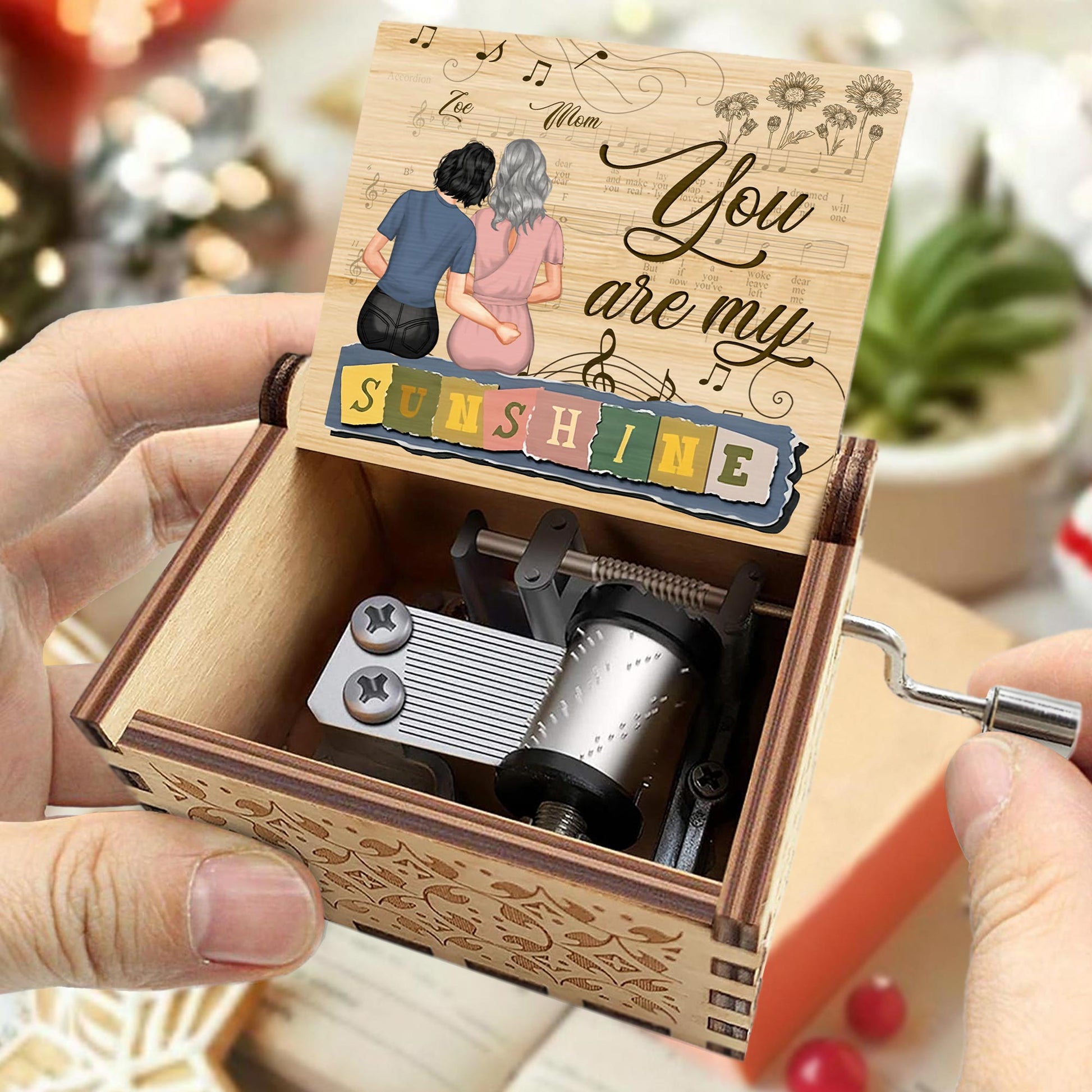 You Are My Sunshine With Women And Flowers