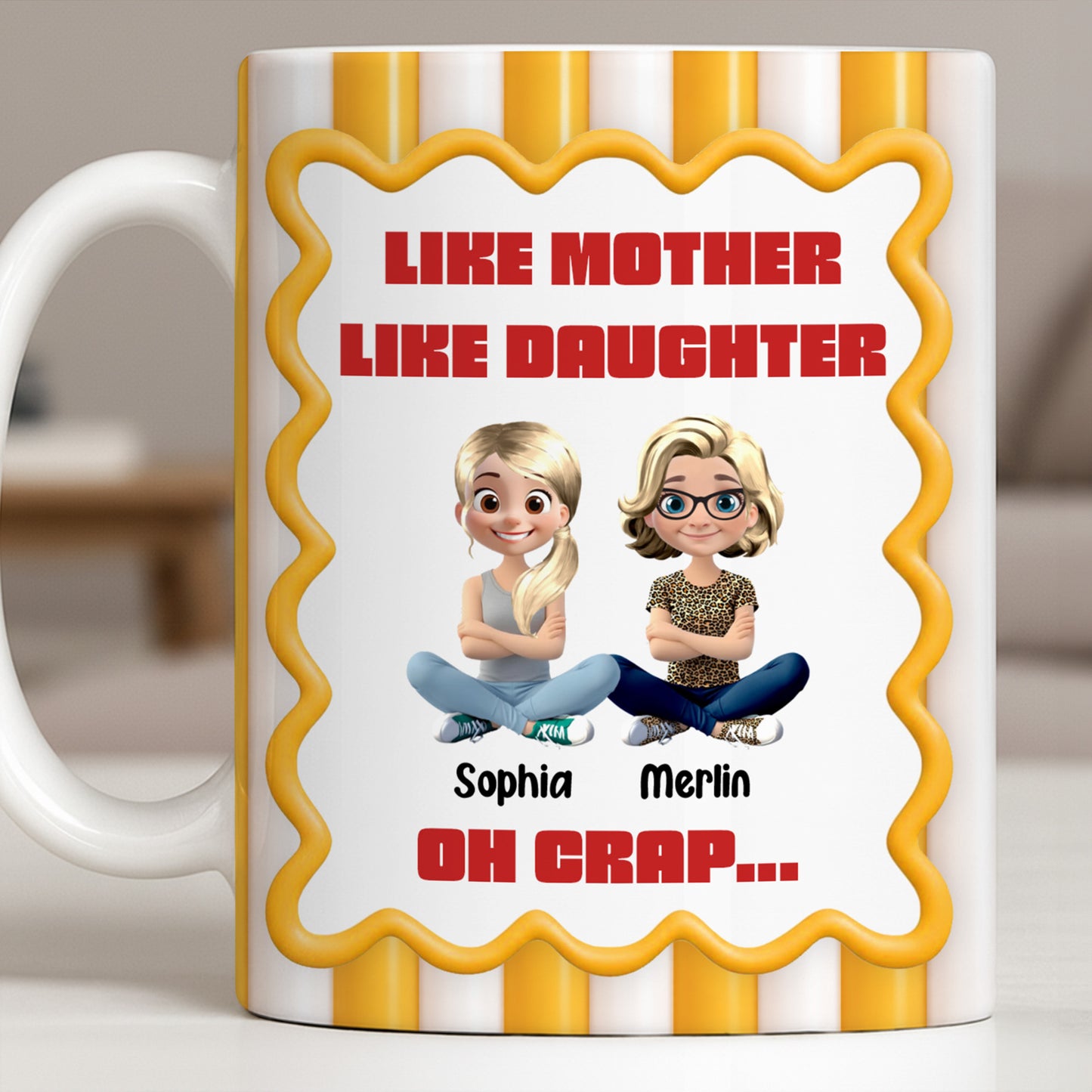 Like Mother Like Daughter, Animated Characters