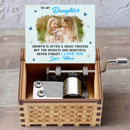 To My Daughter, Growth Is Often A Messy Process, Butterfly And Dragonfly