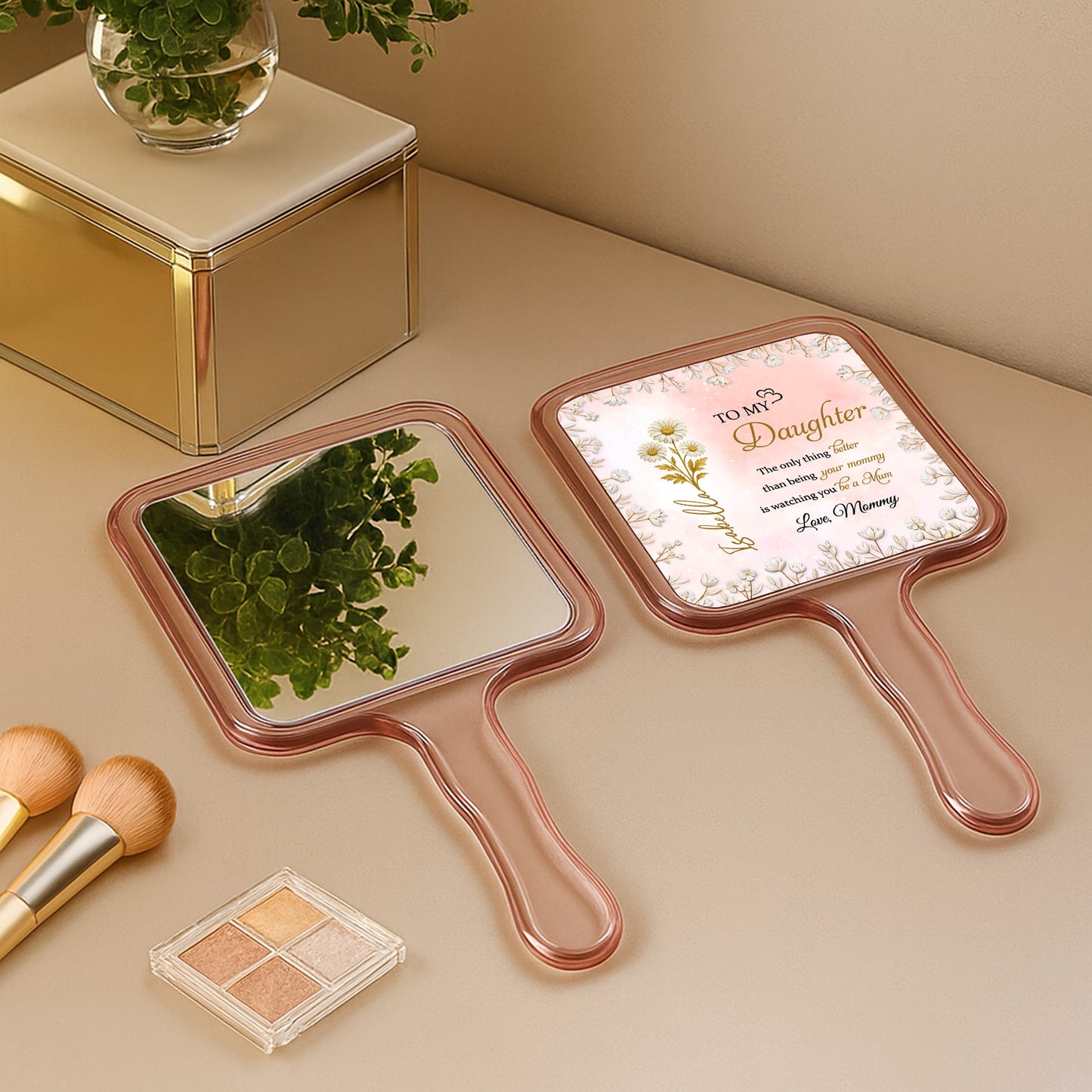 To My Daughter, Love From Mama, Floral Design