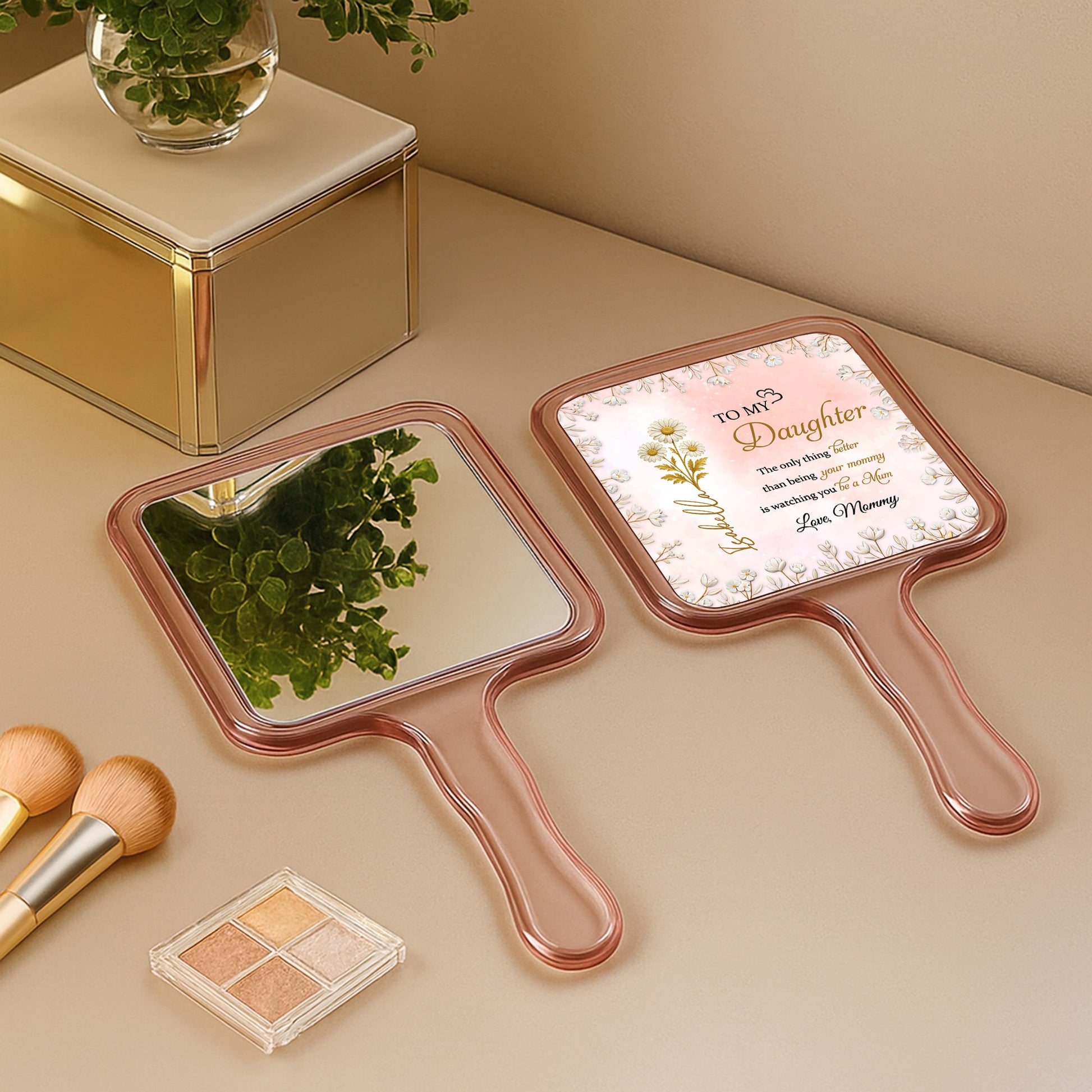 To My Daughter, Love From Mama, Floral Design