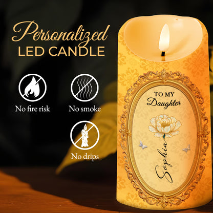 To My Daughter, Flowers And Butterflies