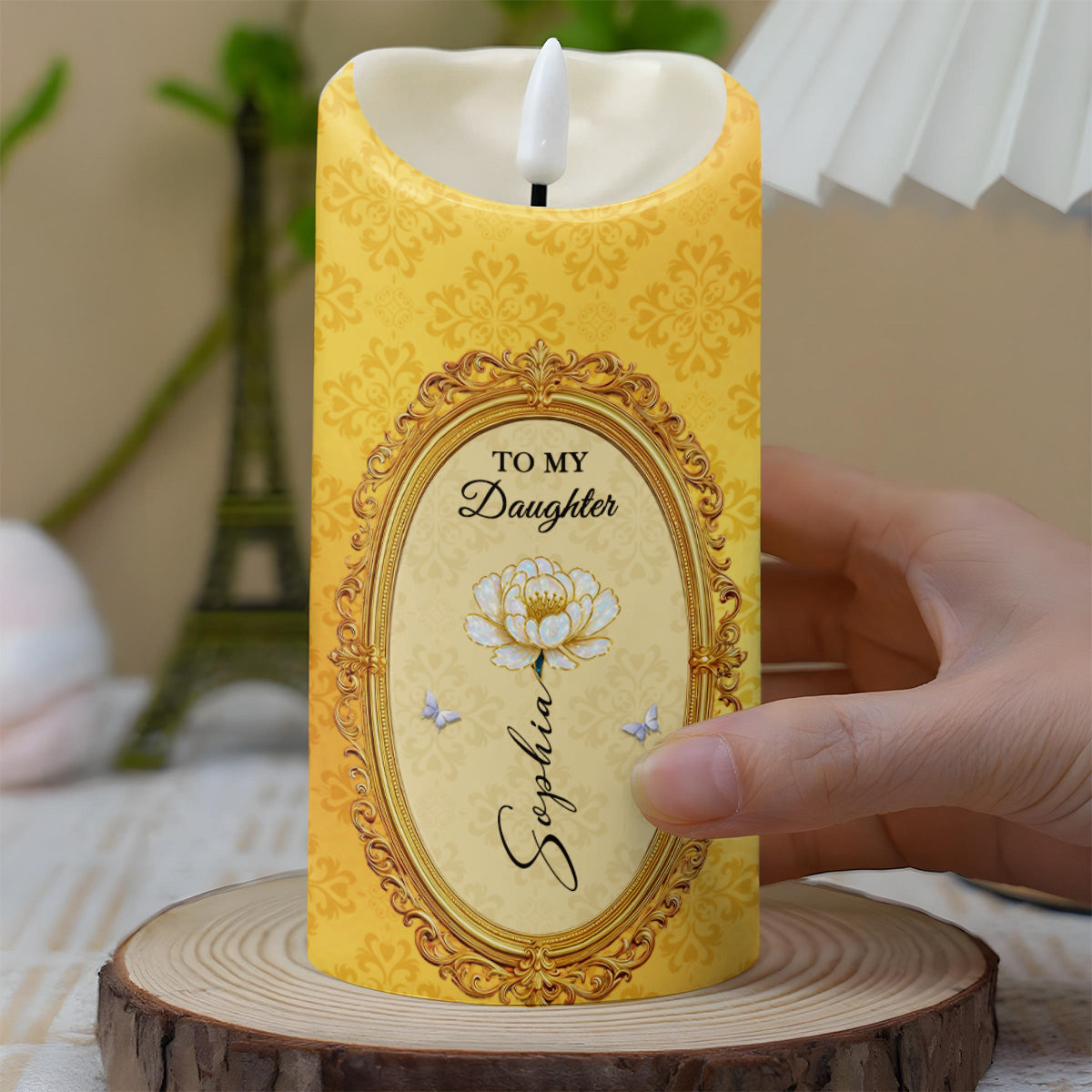 To My Daughter, Flowers And Butterflies