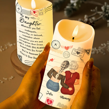 To My Daughter, Straighten Your Crown, Heart, Envelope