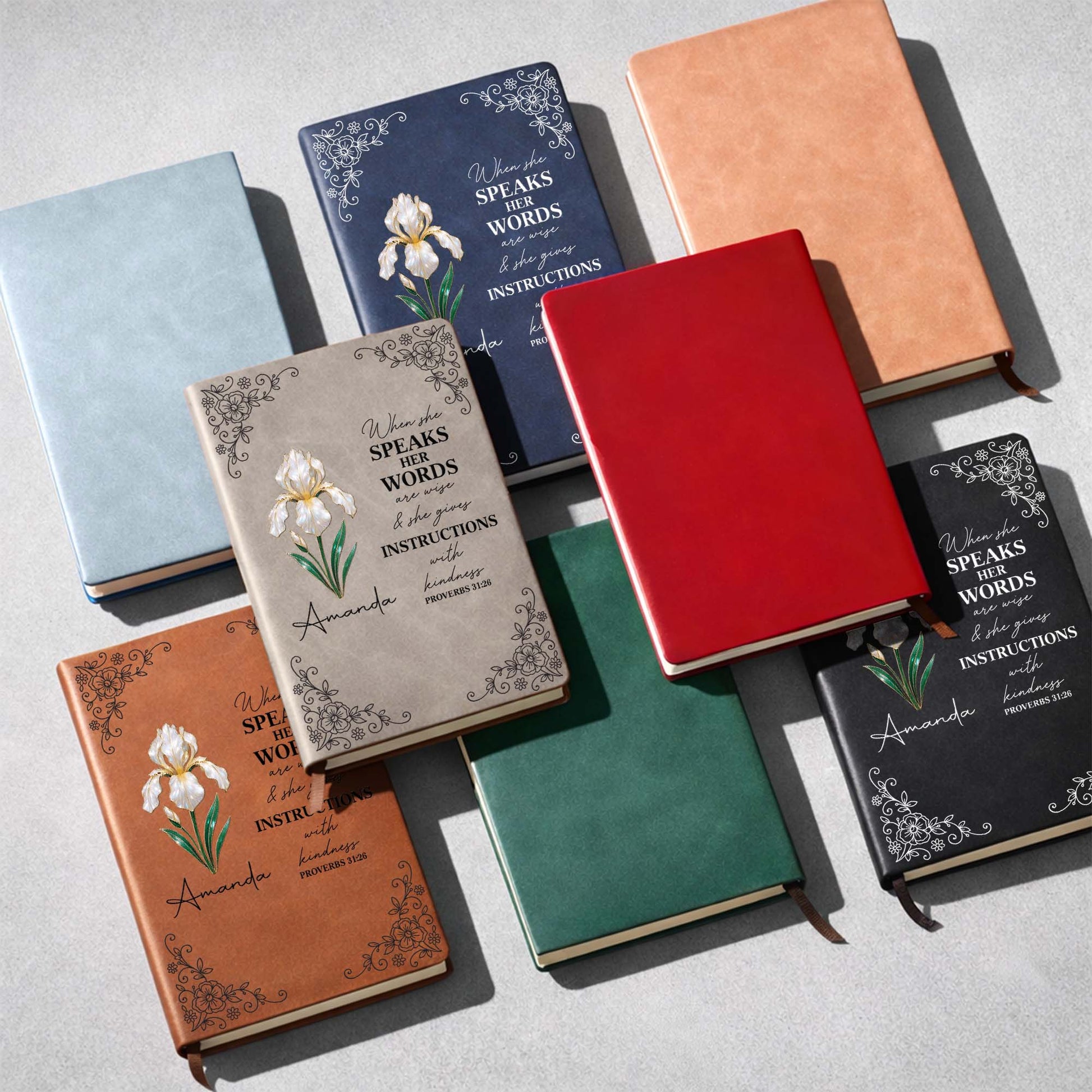 When She Speaks Her Words Flower Design