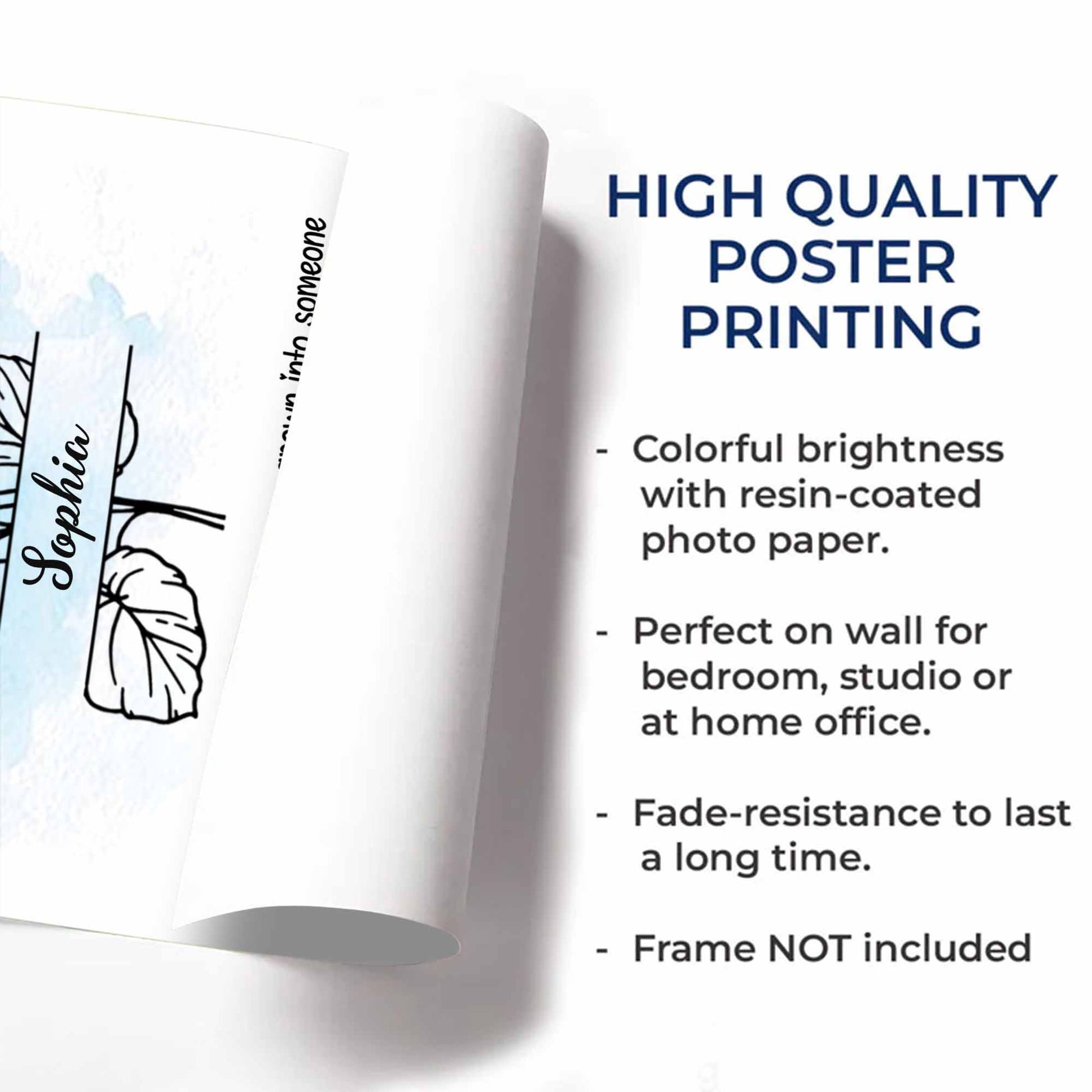 Like A Flower In Bloom, Strong, Beautiful And Uniquely You