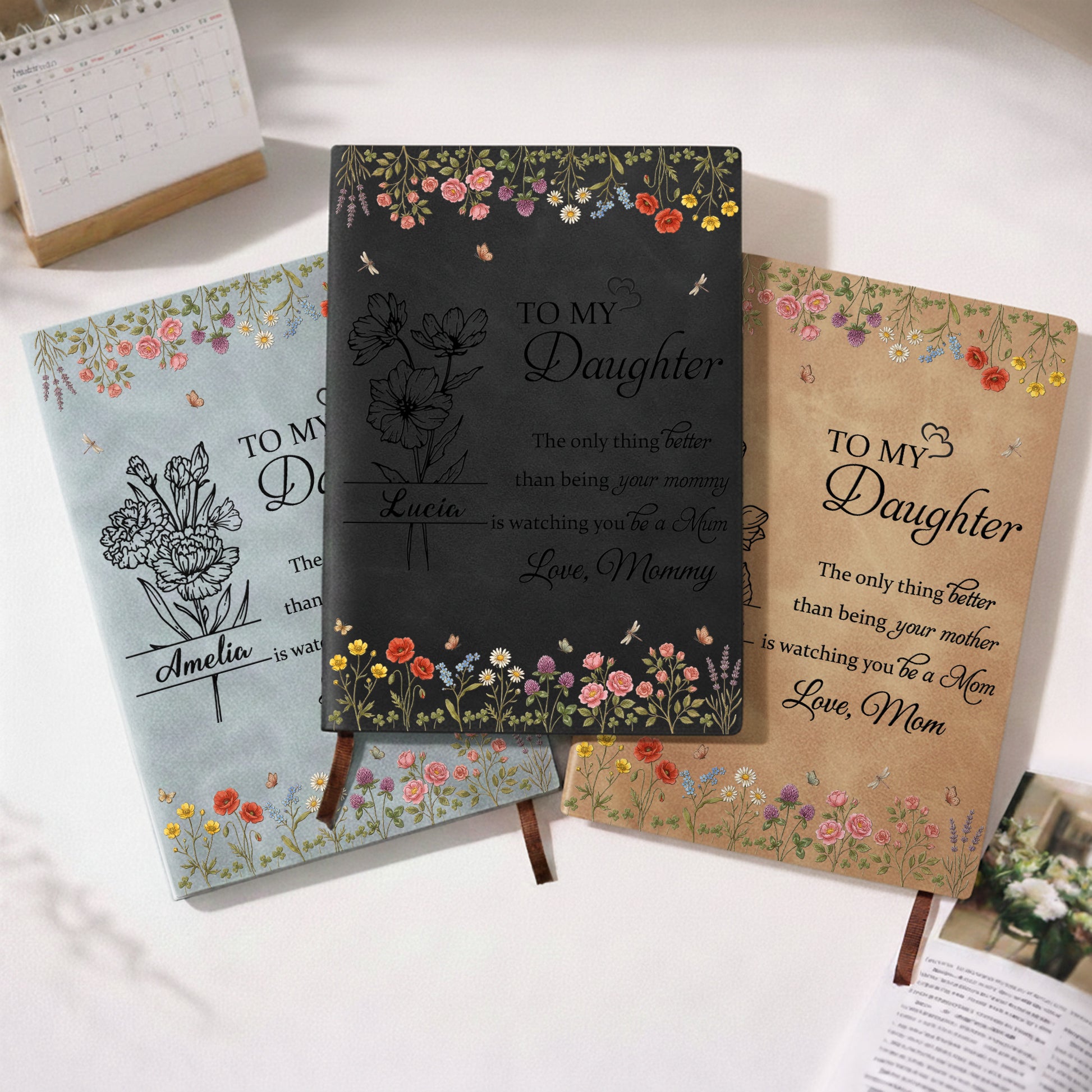 To My Daughter Only Thing Better Watching You Be A Mom Wildflowers