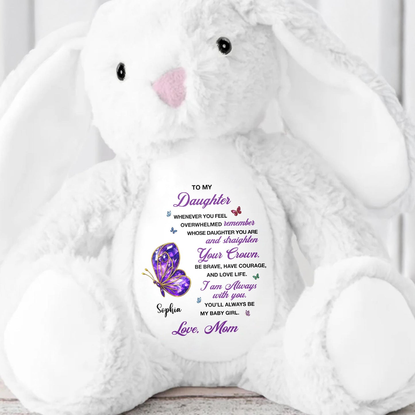 To My Daughter, Straighten Your Crown Butterfly