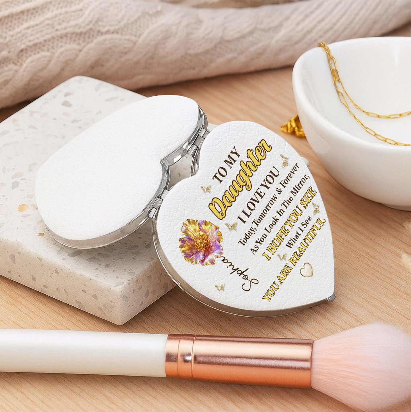 To My Daughter, You Are Beautiful Flower, Butterflies